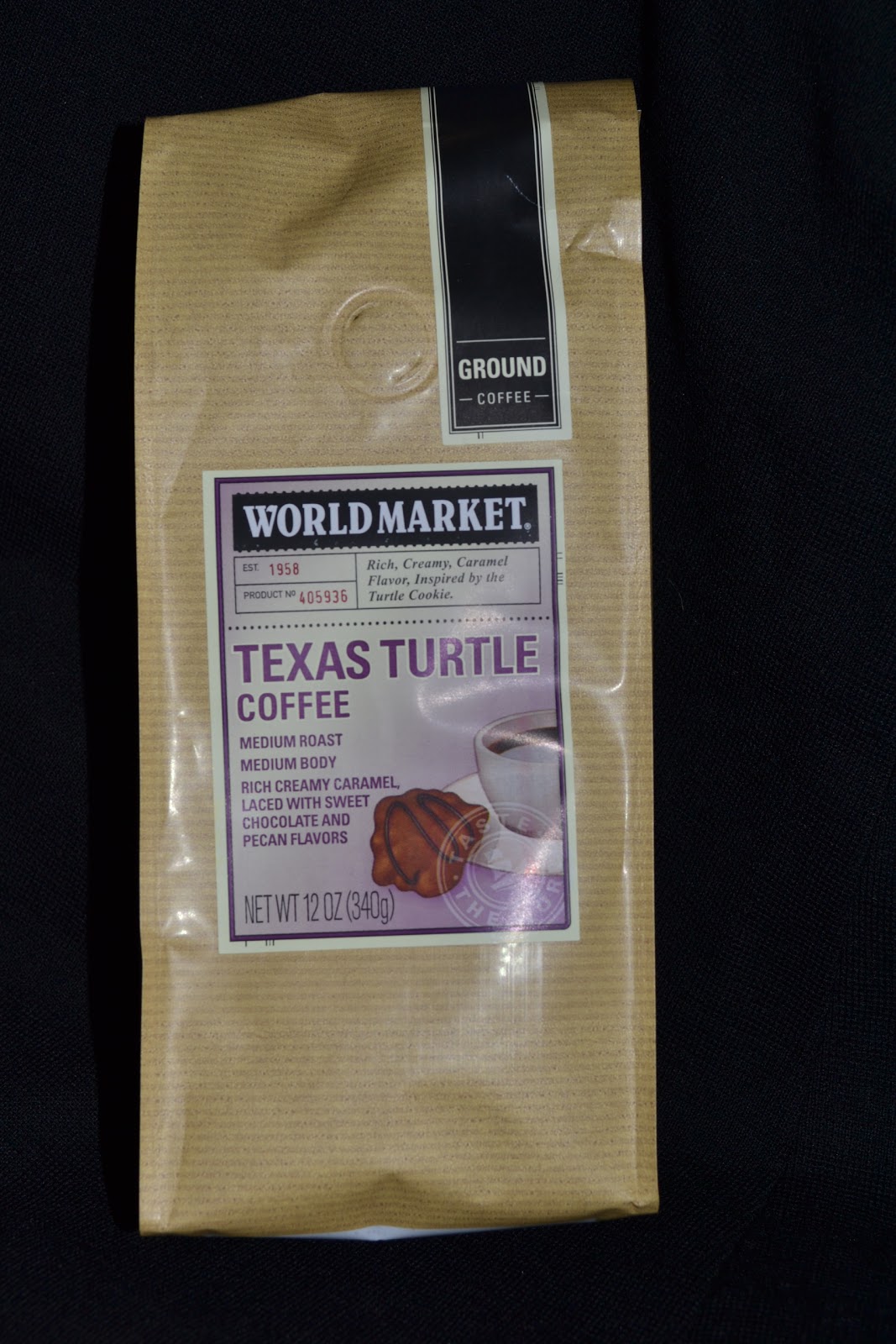 Will Work for Coffee Coffee Review World Market Texas Turtle ground coffee